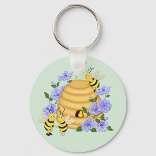 Bee Dance Sleutelhanger