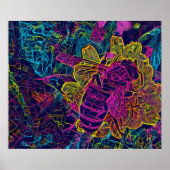 Bee Day 20 augustus foto Poster (Voorkant)