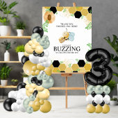 Bee-Day Welcome Poster