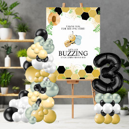 Bee-Day Welcome Poster