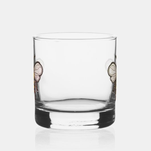 Bee Dazzling  Whisky Glas (Rechts)