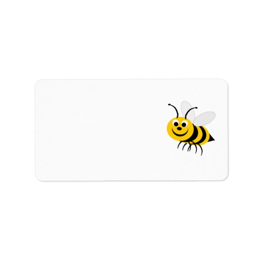 Bee Design-adreslabel Etiket (Voorkant)