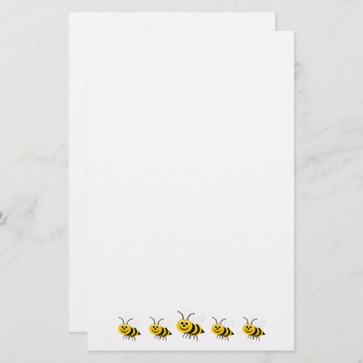 Bee Design Briefpapier (Voorkant / Achterkant)