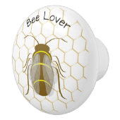 Bee Design Personalised Keramische Knop (Rechts)