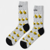 Bee Design Personalised Sokken (Links)