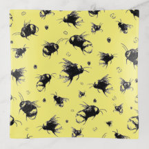 Bee Design Trinket Tray – Blauw | Perfect cadeau