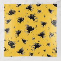 Bee Design Trinket Tray – Sinaasappel | Cadeau voo