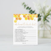 Bee die het beste spel van de bruid kent (Staand voorkant)