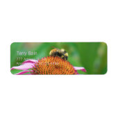 Bee Echinacea Etiket (Voorkant)
