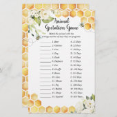 Bee een beetje honing Baby shower dierlijke dracht (Voorkant / Achterkant)