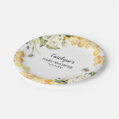 Bee een beetje honing Baby shower papier Borden Papieren Bordje (Gekanteld)