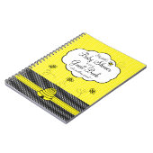 Bee- en bijenkast Baby shower Notitieboek (Linkerzijde)
