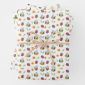 Bee- en buggingpapier inpakpapier vel (In situ)