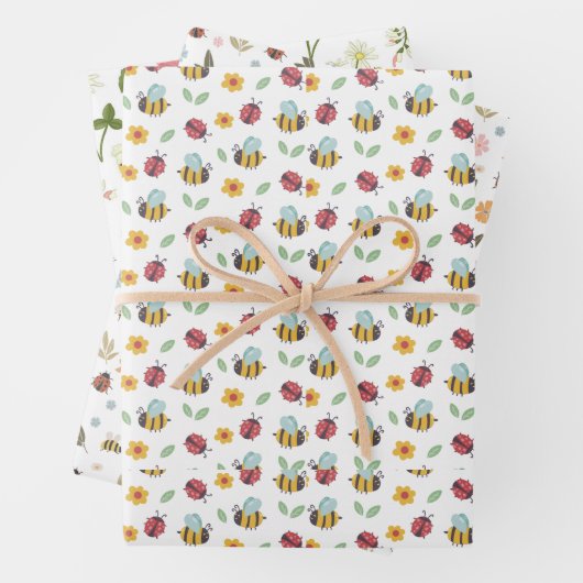 Bee- en buggingpapier inpakpapier vel (In situ)