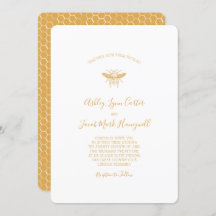 Bee- en Golden Honeycomb-patroon