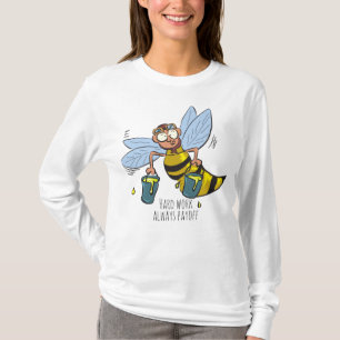 Bee en Honey T-shirt met lange mouwen