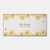 Bee- en Honeycomb-patroon Bureaumat (Voorkant)