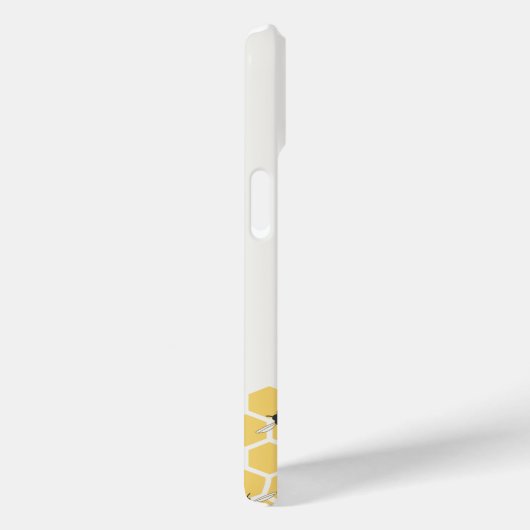 Bee- en Honeycomb-patroon Case-Mate iPhone Case (Achterkant / Rechts)