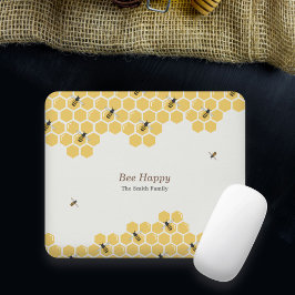 Bee- en Honeycomb-patroon Muismat
