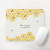 Bee- en Honeycomb-patroon Muismat (Met muis)