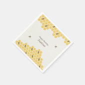 Bee- en Honeycomb-patroon Servet (Hoek)