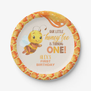 Bee First Birthday Bord - Custom