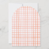 Bee Floral Mama-to-Bee Arch Baby shower Kaart (Achterkant)