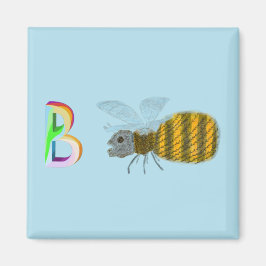 Bee Fridge Magnet