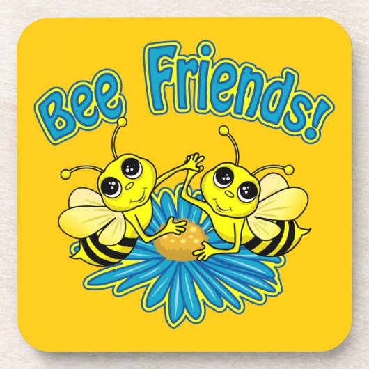 Bee Friends Drankjes Onderzetter (Voorkant)