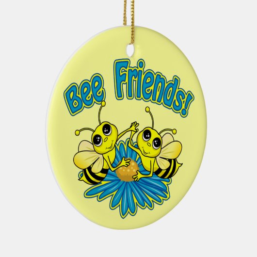 Bee Friends Keramisch Ornament (Rechts)