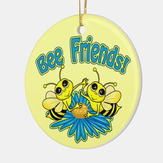 Bee Friends Keramisch Ornament (Links)