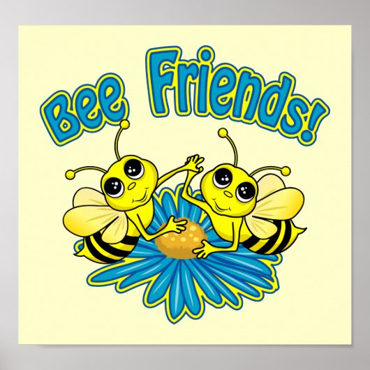 Bee Friends Poster (Voorkant)