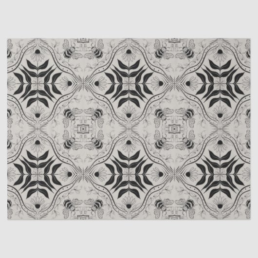 Bee Garden Tissuepapier (Voorkant)