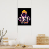 Bee Gees Live For Men And Women Poster (Keuken)