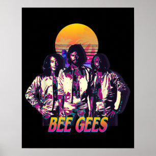 Bee Gees Live For Men And Women Poster