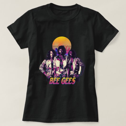 Bee Gees Live For Men And Women T-shirt (Design voorkant)