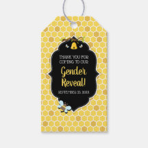 Bee Gender onthullen Baby shower gunst