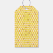 Bee Gender onthullen Baby shower gunst Cadeaulabel (Achterkant)