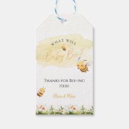 Bee Gender Reveal • What Will Baby Bee Cadeaulabel