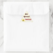 Bee Gentle - fragiele mailing Stickers (Tas)
