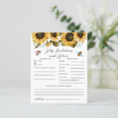 Bee Geslacht Onthullen Baby Voorspellingen Spel (Staand voorkant)