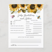 Bee Geslacht Onthullen Baby Voorspellingen Spel (Voorkant)