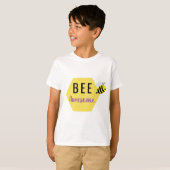 "BEE Geweldige" Happy Bee T-Shirt (Voorkant volledig)