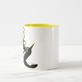 Bee Girl Silhouette Mok (Center)