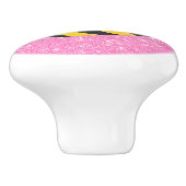 Bee Glitter Keramische Knop (Zijkant)