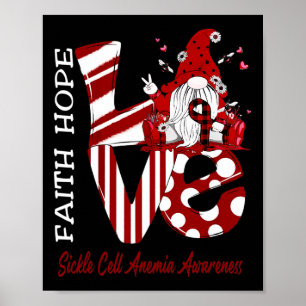 Bee Gnoom Liefde Sikkelcelanemie Bewustzijn Poster