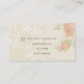 Bee Gold Honeycomb Sweet Vip Visitekaartje (Achterkant)