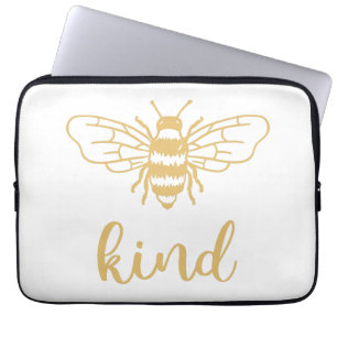 Bee Gold-laptophoes Laptop Sleeve