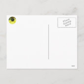 Bee & Goldenrod Lughnasadh Lammas Harvest Feestdagenkaart (Achterkant)