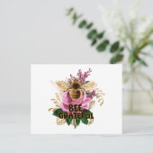 Bee Grateful Briefkaart (Staand voorkant)